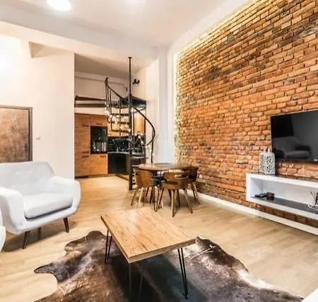 아파트 Stylowy Loft W Centrum Wroclawia Check-in 24h 브로츠와프